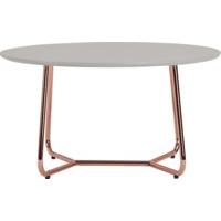 Nyla Coffee Table, Grey and Copper