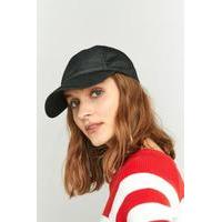 Nylon Baseball Cap, BLACK