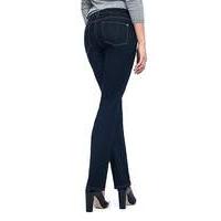 nydj marilyn straight dark denim jeans