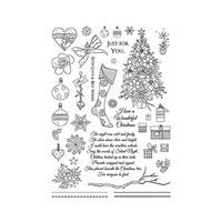 O Christmas Tree A5 Clear Stamp Set