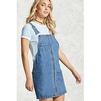 O-Ring Zipper Overall Dress