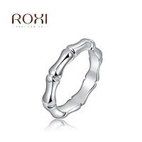 o ring silver bamboo fashion band rings casual jewelry for men 78 size ...