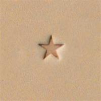 O53 Small Star Leather Stamp