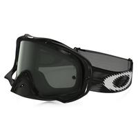 Oakley Crowbar MX Goggles Jet Black