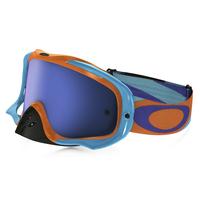 Oakley Crowbar MX Heritage Racer Goggle Orange/Ice Iridium