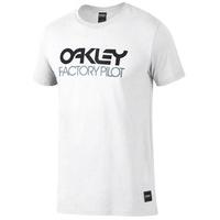 oakley factory pilot logo t shirt white