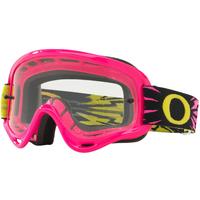 oakley o frame xs mx goggle pinkclear