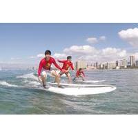 oahu surf lessons group lesson right outside waikiki