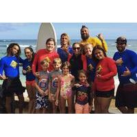 oahu surf lessons family package right outside waikiki