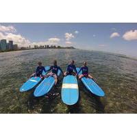 Oahu Surf Lessons: Class and Equipment at Ala Moana Beach with Round-Trip Transport