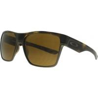 oakley two face xl oo9350 06 polished brown tortoise