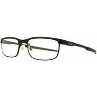 oakley steel plate ox3222 01 powder coal