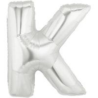 Oaktree Megaloon 40 Inch Letter K Silver