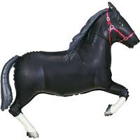 oaktree betallic 43 inch shape black horse packaged