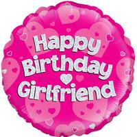 oaktree 18 inch birthday foil balloon girlfriend