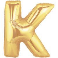 Oaktree Megaloon 40 Inch Letter K Gold