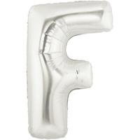 Oaktree Megaloon 40 Inch Letter F Silver