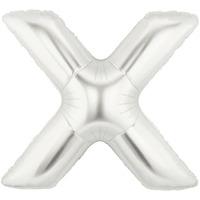 Oaktree Megaloon 40 Inch Letter X Silver