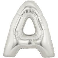 Oaktree Megaloon 40 Inch Letter A Silver