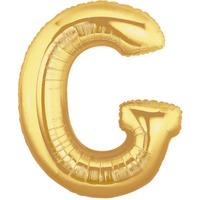 Oaktree Megaloon 40 Inch Letter G Gold