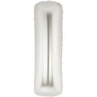 Oaktree Megaloon 40 Inch Letter I Silver