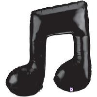 oaktree betallic 40 inch shape music note double packaged