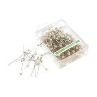 Oasis Ivory Round Headed Pearl Pins 40 x 4 mm 144 Pack