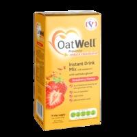 OatWell Instant Drink Mix with Oat Beta-glucan Strawberry 14 Day Supply 210g - 210 g