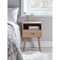 Oak Bedside Table