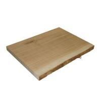 oak waney edge furniture board l400mm w300mm t25mm