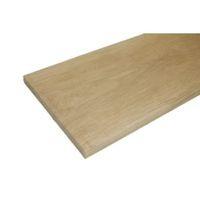 oak square edge furniture board l900mm w210mm t25mm