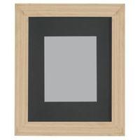 oak effect single frame wood picture frame h277cm x w227cm