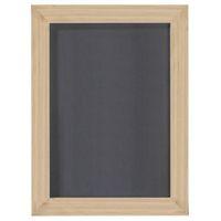 oak effect single frame wood picture frame h207cm x w157cm