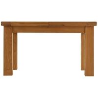 oakley rustic dining table 11m butterfly extending