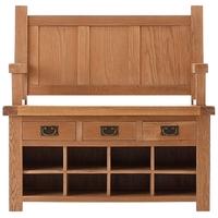 oakley rustic monks bench