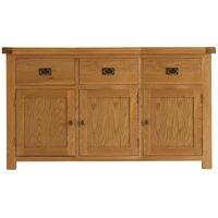 Oakley Rustic Sideboard - 3 Door