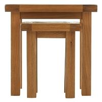 Oakley Rustic Nest of 2 Tables