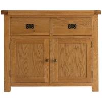 Oakley Rustic Sideboard - 2 Door 2 Drawer