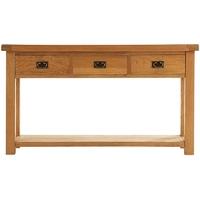 Oakley Rustic Console Table - Large