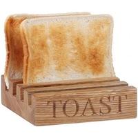 Oak Home Accessories Toast Rack with Toast Engraved