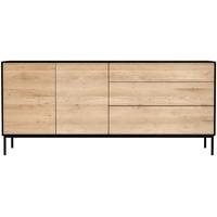 oak blackbird 2 doors 3 drawers sideboard