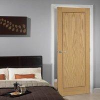 Oak 1P Inlay Flush Fire Door is Prefinished and 1/2 Hour Fire Rated