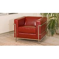 Oakland armchair red