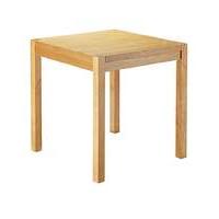 Oakham Oak Veneer Square Dining Table