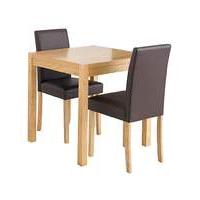 Oakham Dining Table and 2 Mia Chairs