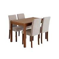 Oakham Rectangular Table 4 Mia Chairs