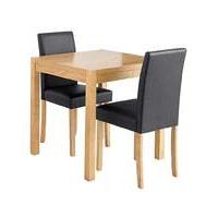 Oakham Dining Table and 2 Mia Chairs