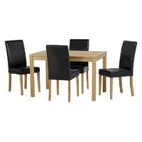 Oakmere 4 Seater Dining Set with Premiere Grand 3 Chairs