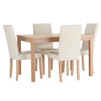 oakmere 4 seater dining set