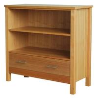 oakridge oak veneer bookcase